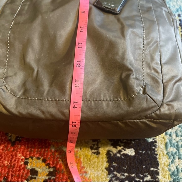 TUMI nylon backpack travel bag olive green - Picture 7 of 10